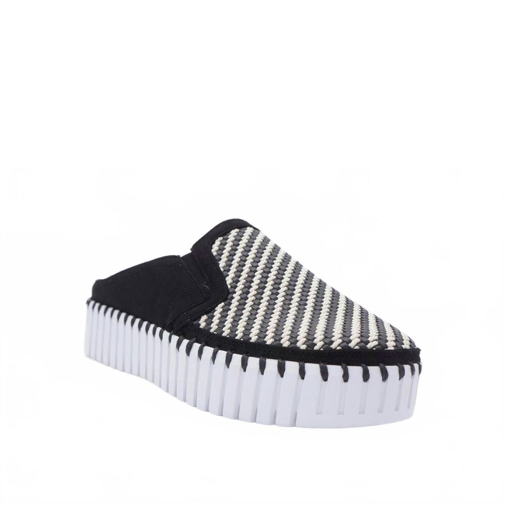 NEW ILSE JACOBSEN women's tulip 0025 platform mules in black